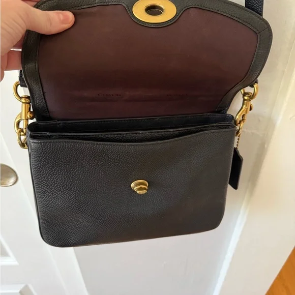 Coach Black Cassie Crossbody with Gold Hardware - Picture 7 of 8